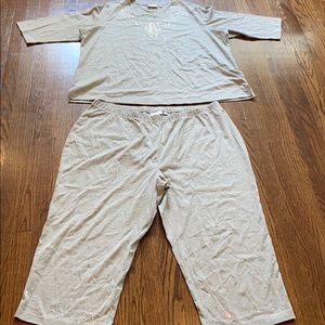 A long sleeve and pants set